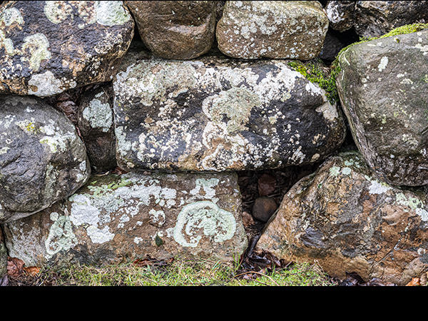 Sandstone wall